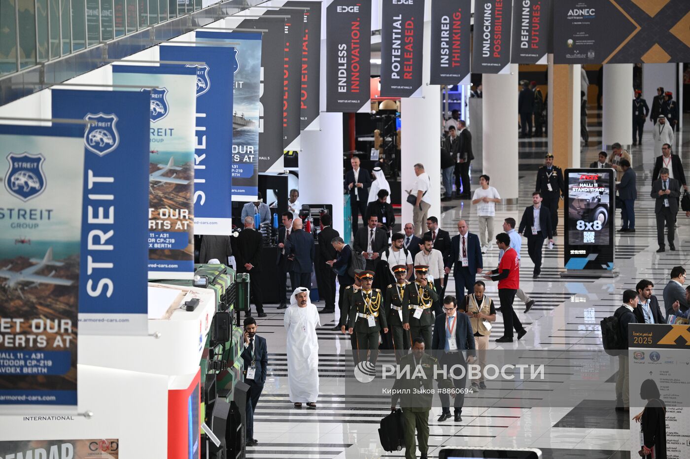 Выставка IDEX 2025 в ОАЭ