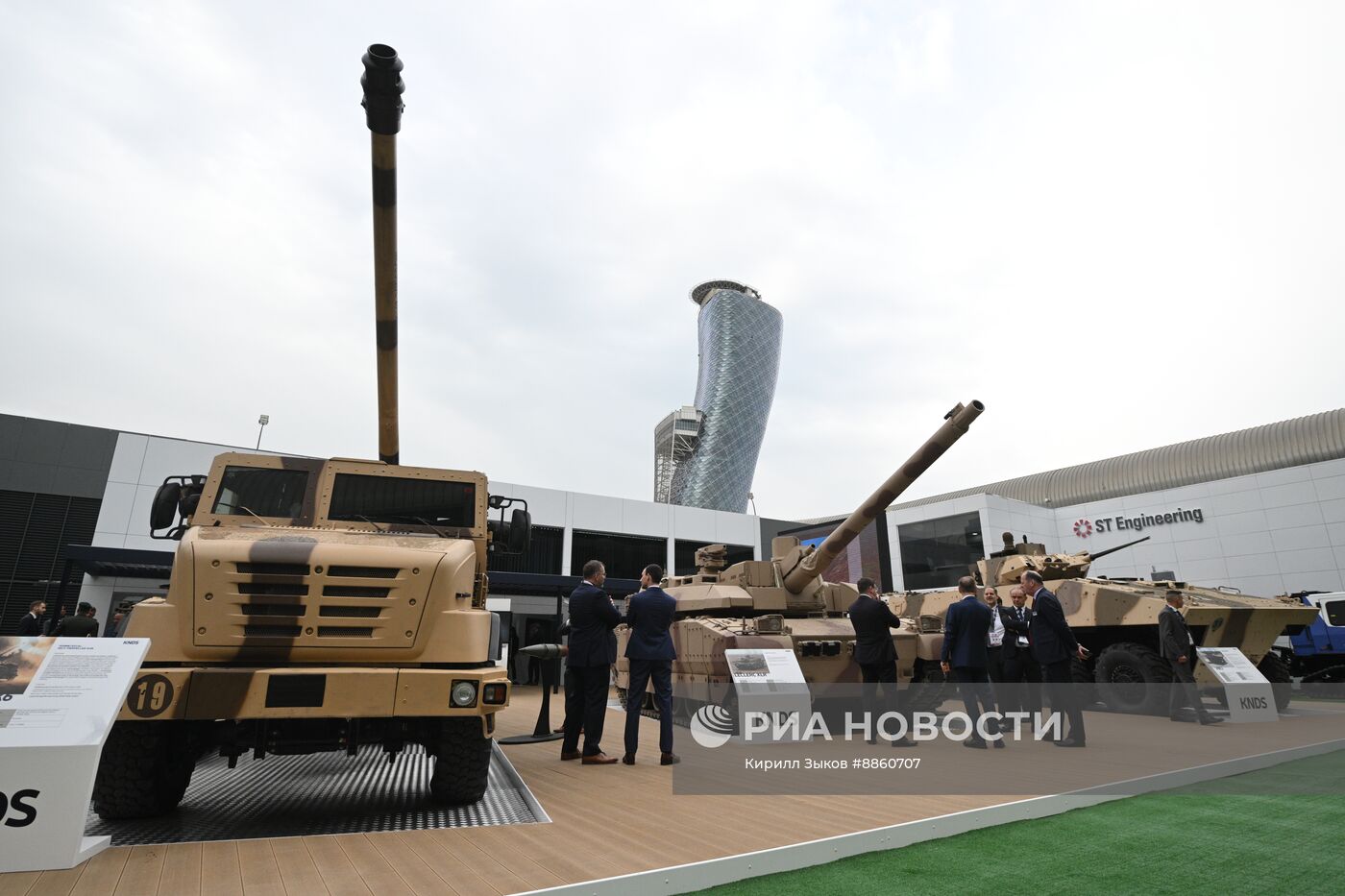 Выставка IDEX 2025 в ОАЭ