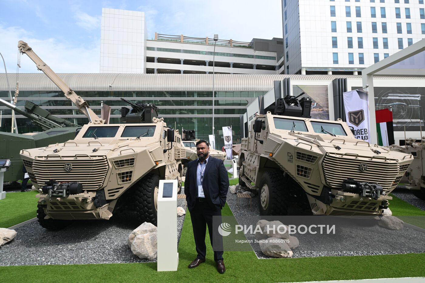 Выставка IDEX 2025 в ОАЭ