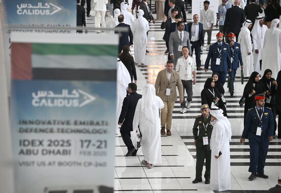 Выставка IDEX 2025 в ОАЭ