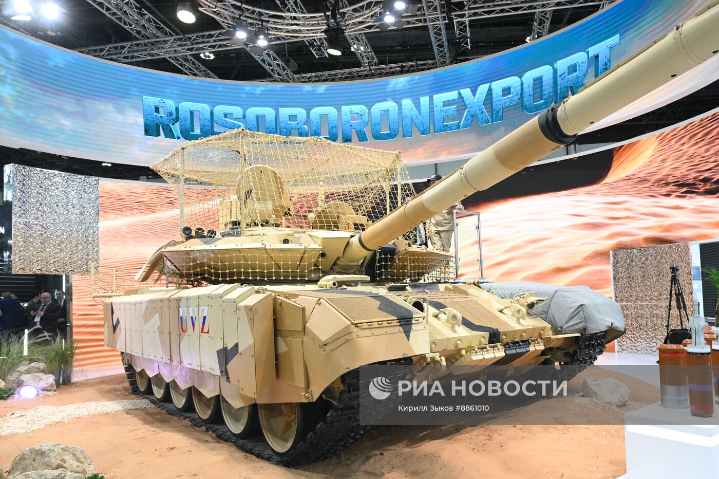 Выставка IDEX 2025 в ОАЭ