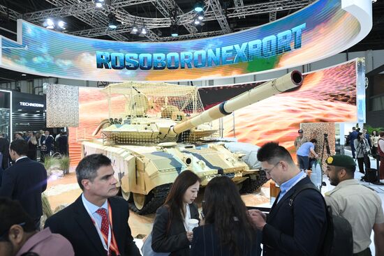 Выставка IDEX 2025 в ОАЭ