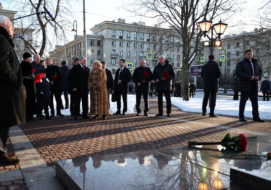 Рабочая поездка президента РФ В. Путина в Санкт-Петербург 