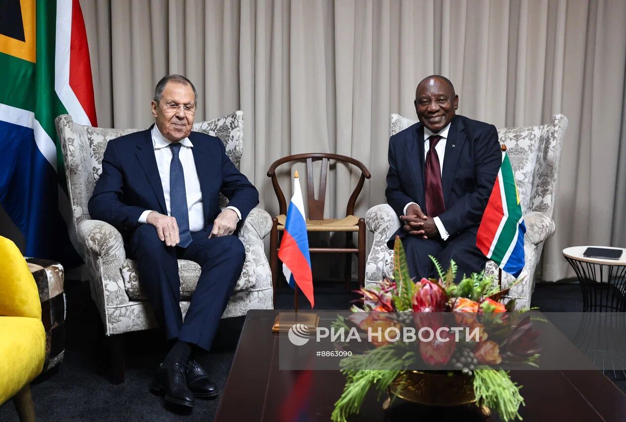 Визит главы МИД РФ С. Лаврова в ЮАР
