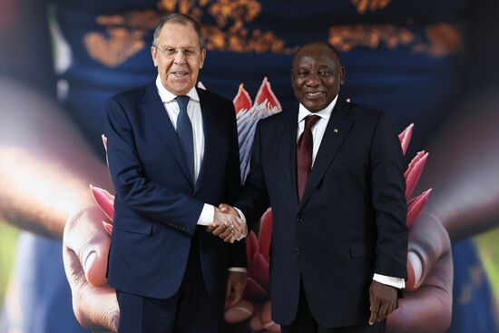 Визит главы МИД РФ С. Лаврова в ЮАР