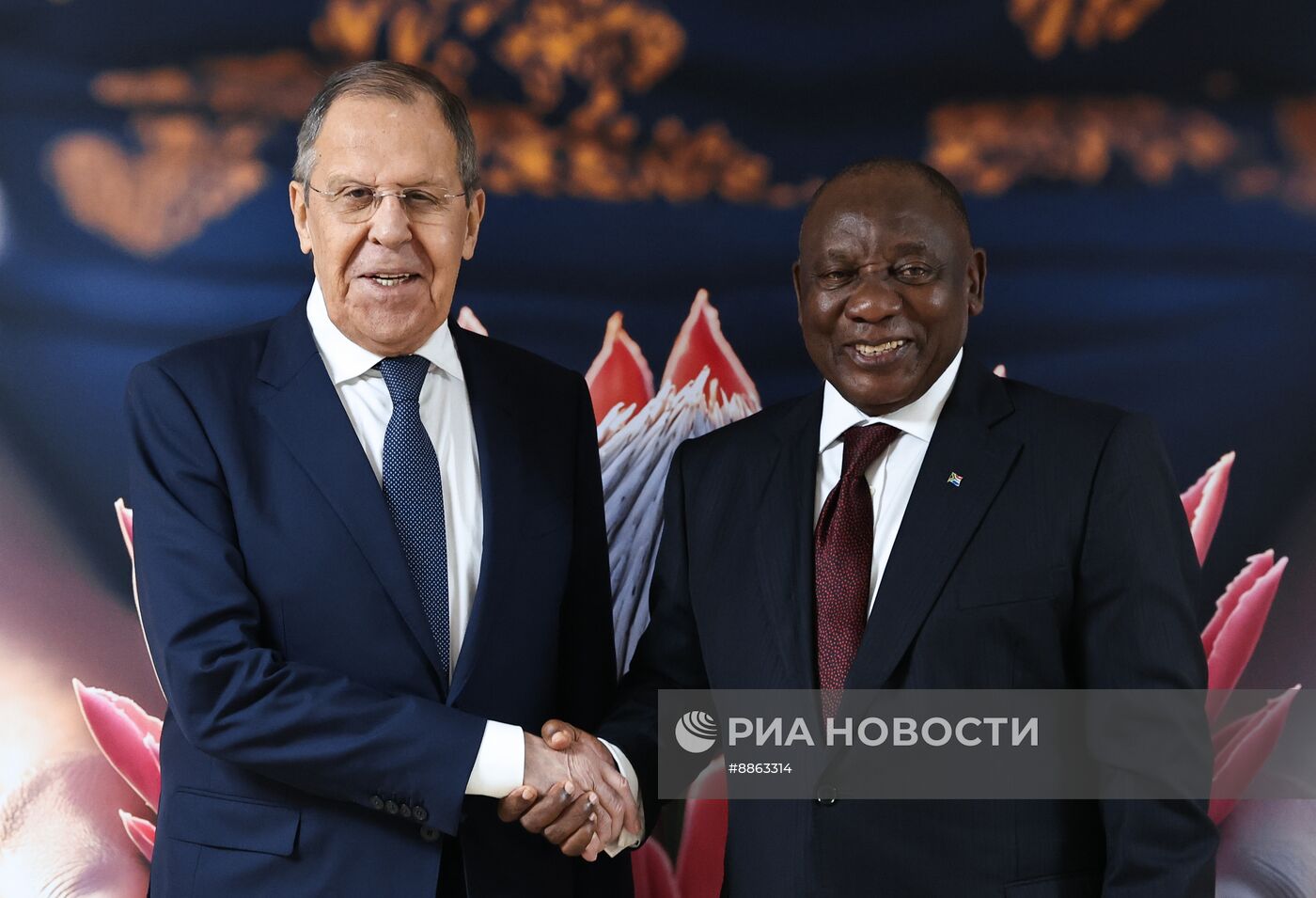 Визит главы МИД РФ С. Лаврова в ЮАР