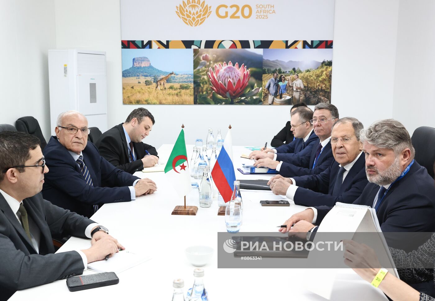 Визит главы МИД РФ С. Лаврова в ЮАР