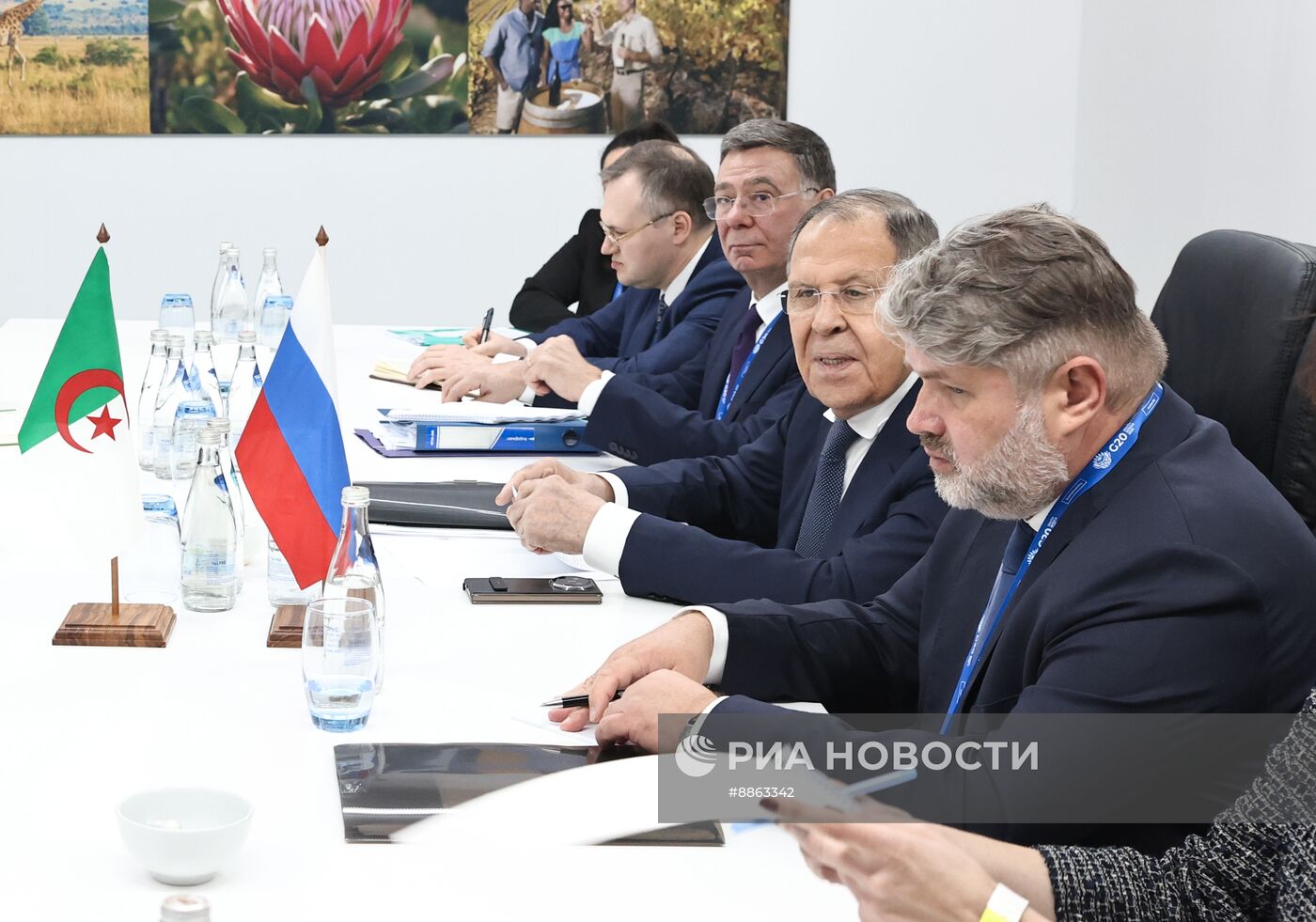 Визит главы МИД РФ С. Лаврова в ЮАР