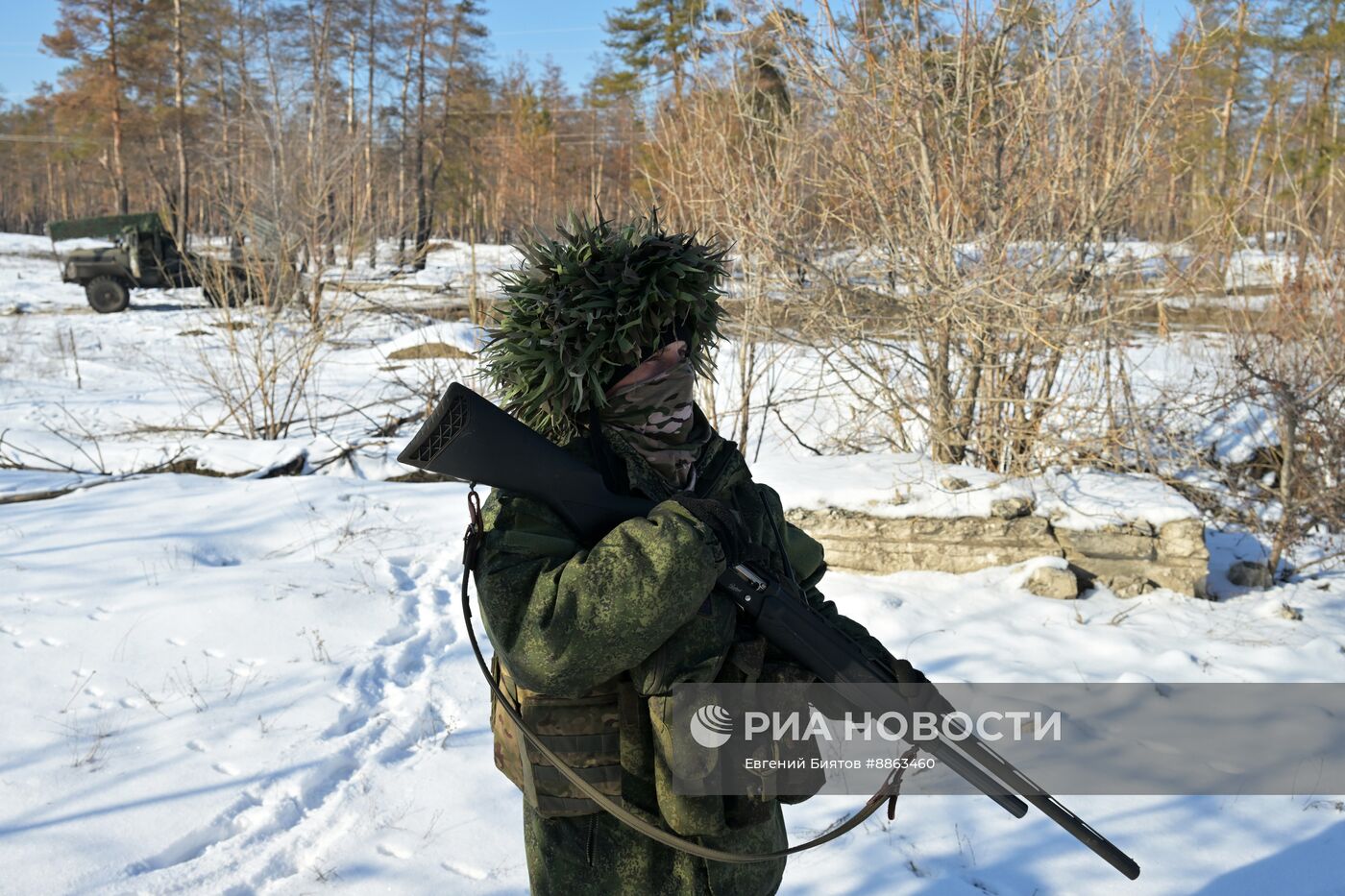 Боевая работа расчета РСЗО "Град" 25 армии на Краснолиманском направлении