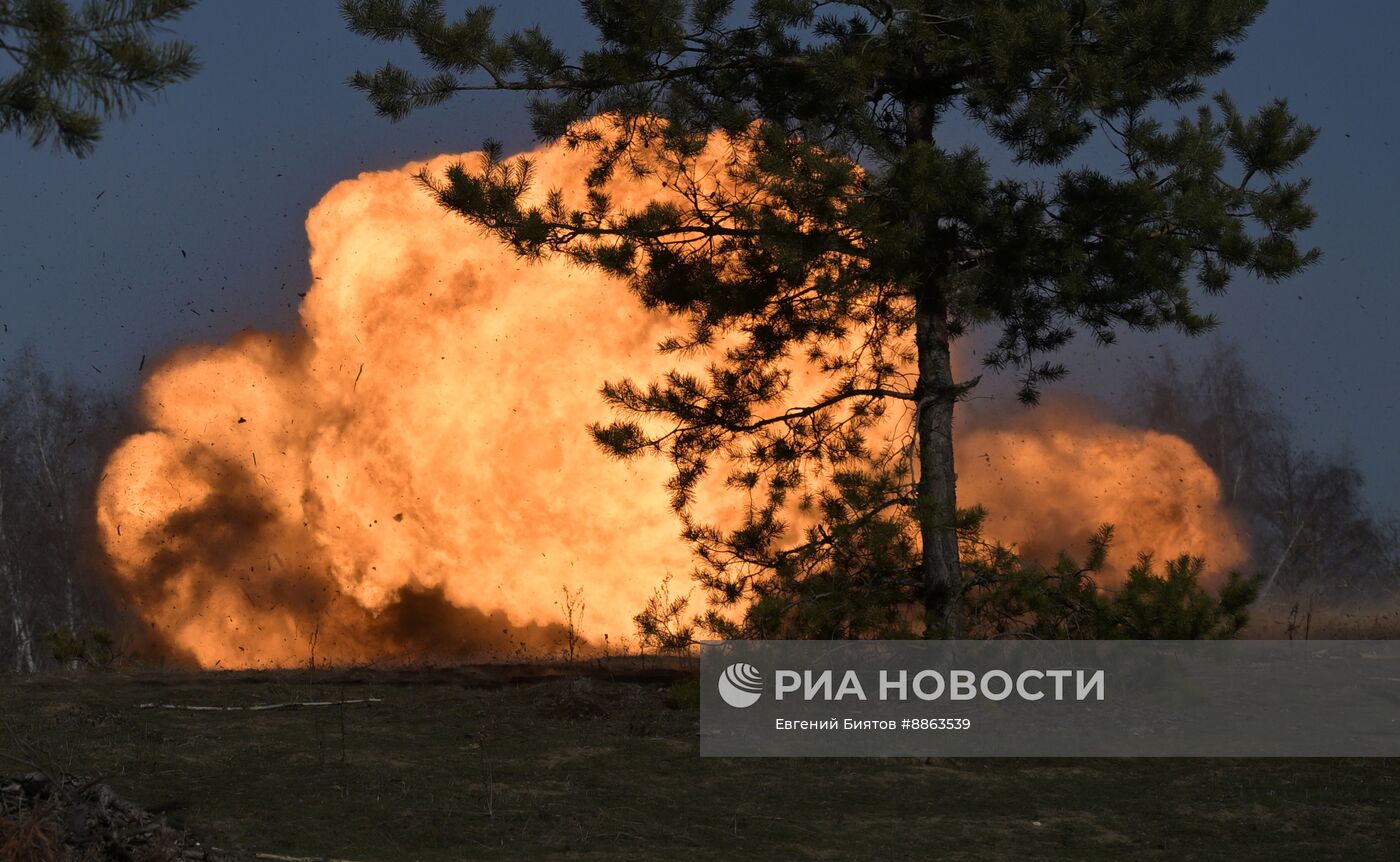 Боевая работа разведчиков 169 бригады на Краснолиманском направлении