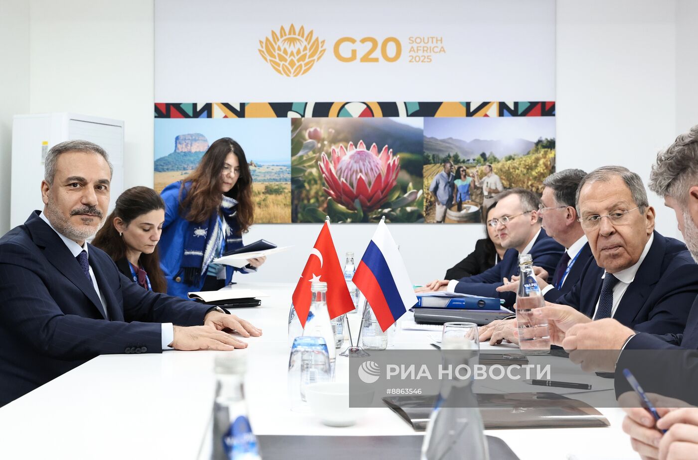 Визит главы МИД РФ С. Лаврова в ЮАР