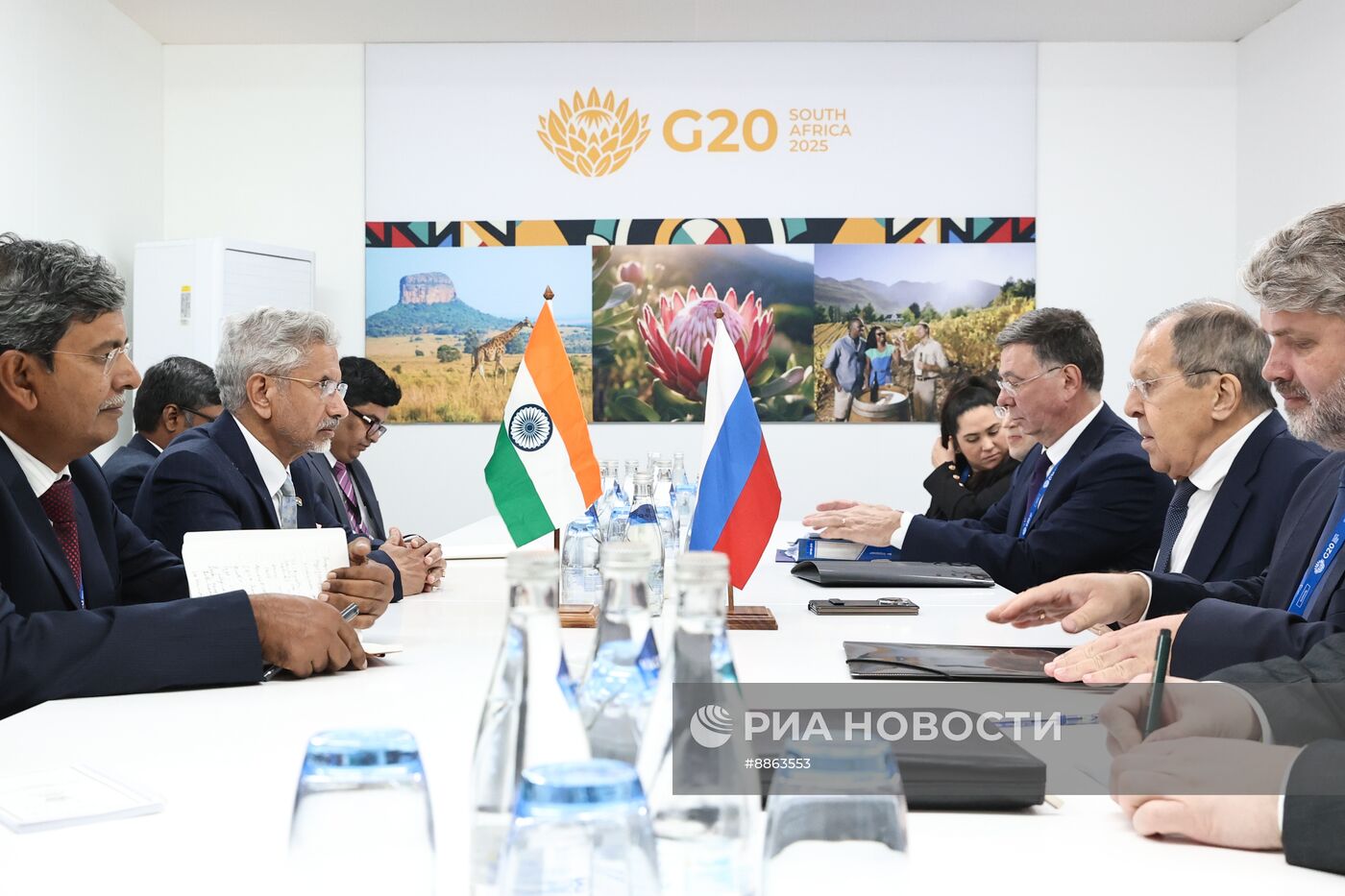 Визит главы МИД РФ С. Лаврова в ЮАР