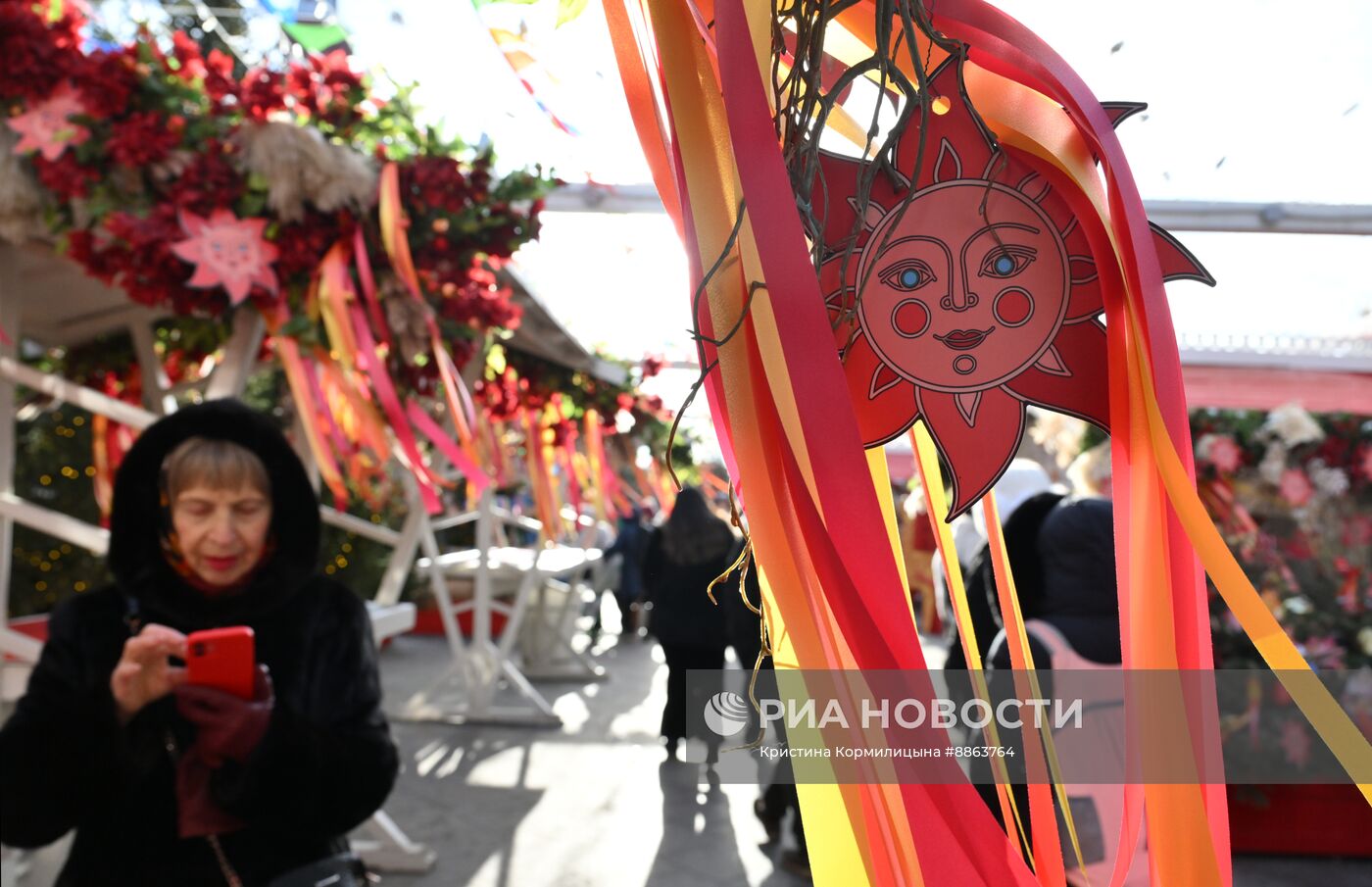 Масленица в рамках проекта "Зима в Москве"