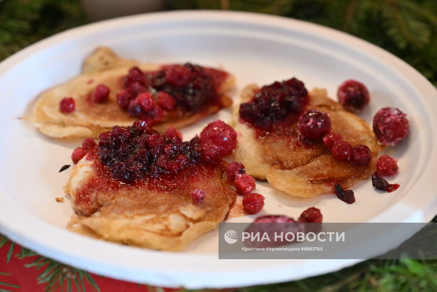 Масленица в рамках проекта "Зима в Москве"