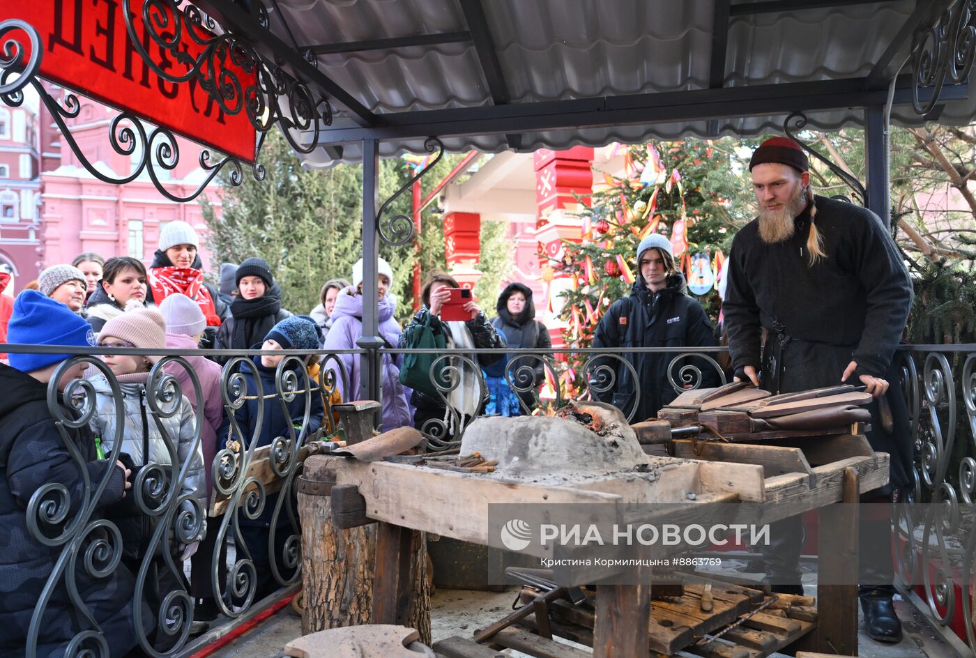 Масленица в рамках проекта "Зима в Москве"