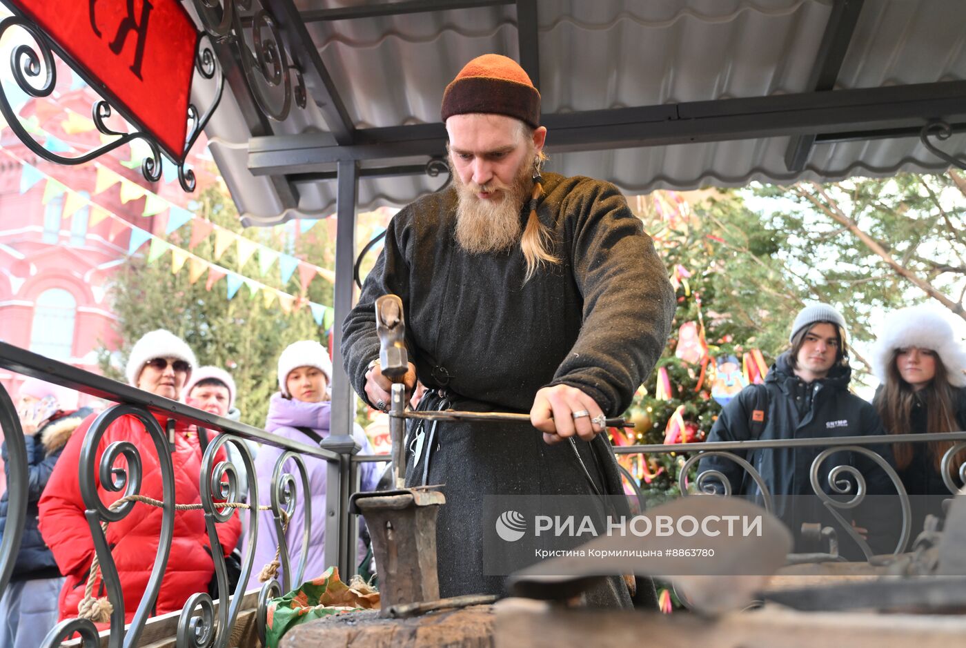 Масленица в рамках проекта "Зима в Москве"