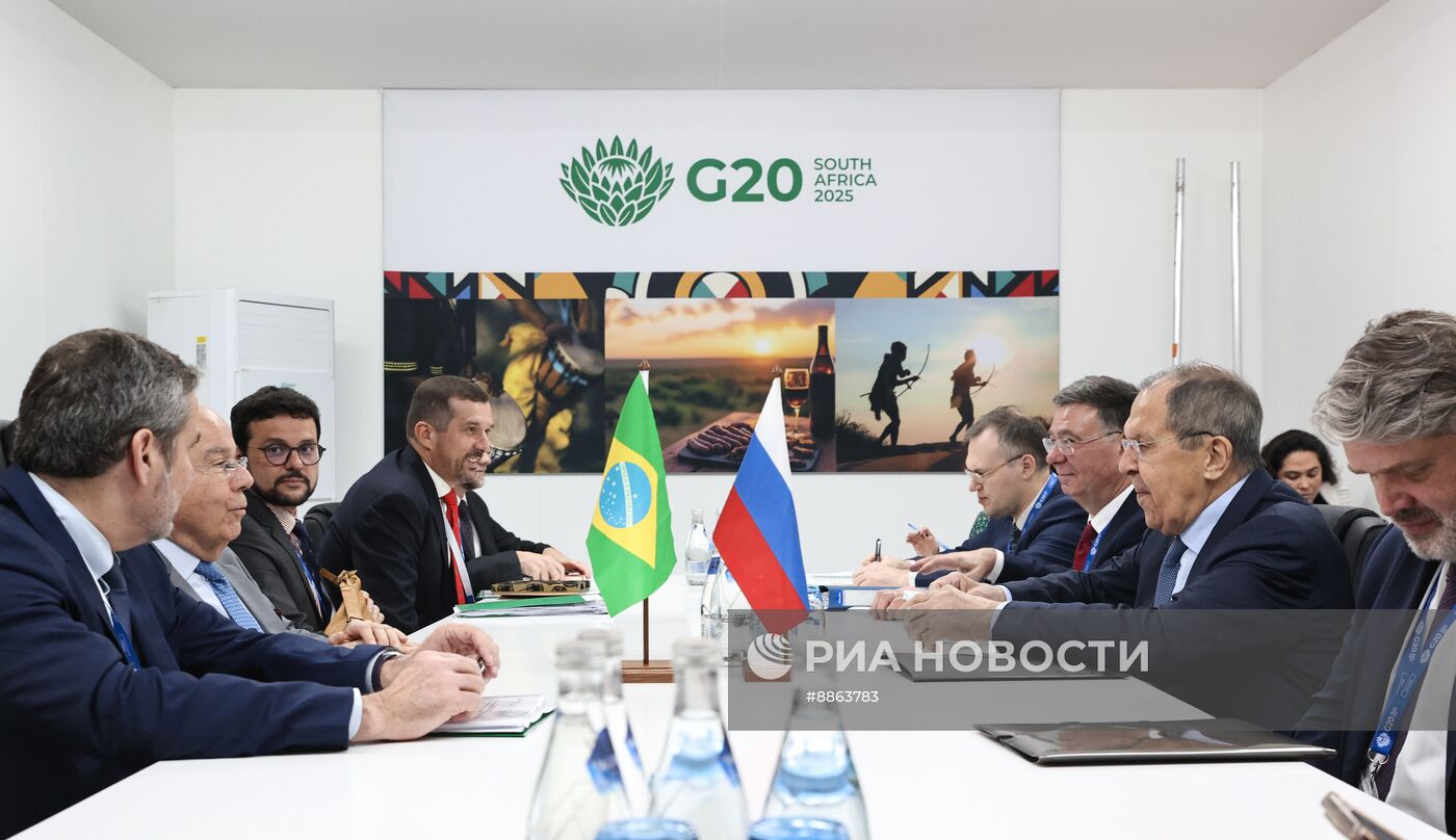 Визит главы МИД РФ С. Лаврова в ЮАР