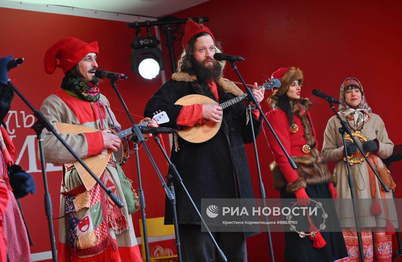 Масленица в рамках проекта "Зима в Москве"