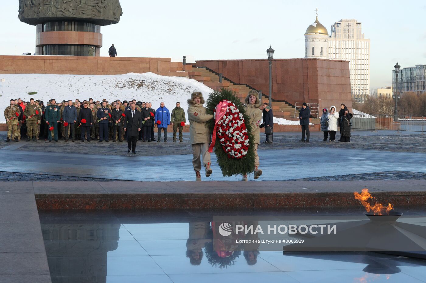Зампред Совбеза РФ Д. Медведев встретился с ветеранами боевых действий разных поколений