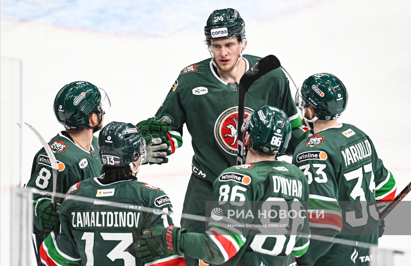 Хоккей. КХЛ. Матч "Ак Барс" - "Нефтехимик"