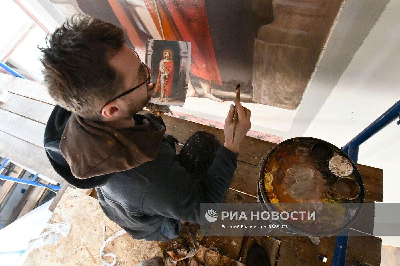 Роспись собора Казанской иконы Божьей Матери в Чите