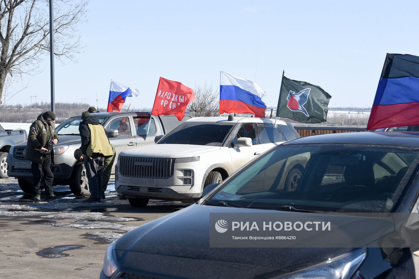 Мероприятия в честь Дня защитника Отечества в ДНР