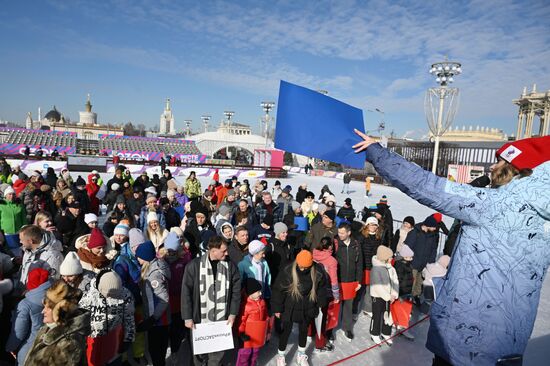 Флешмоб "Россия за спорт!"