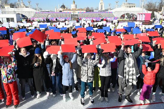 Флешмоб "Россия за спорт!"