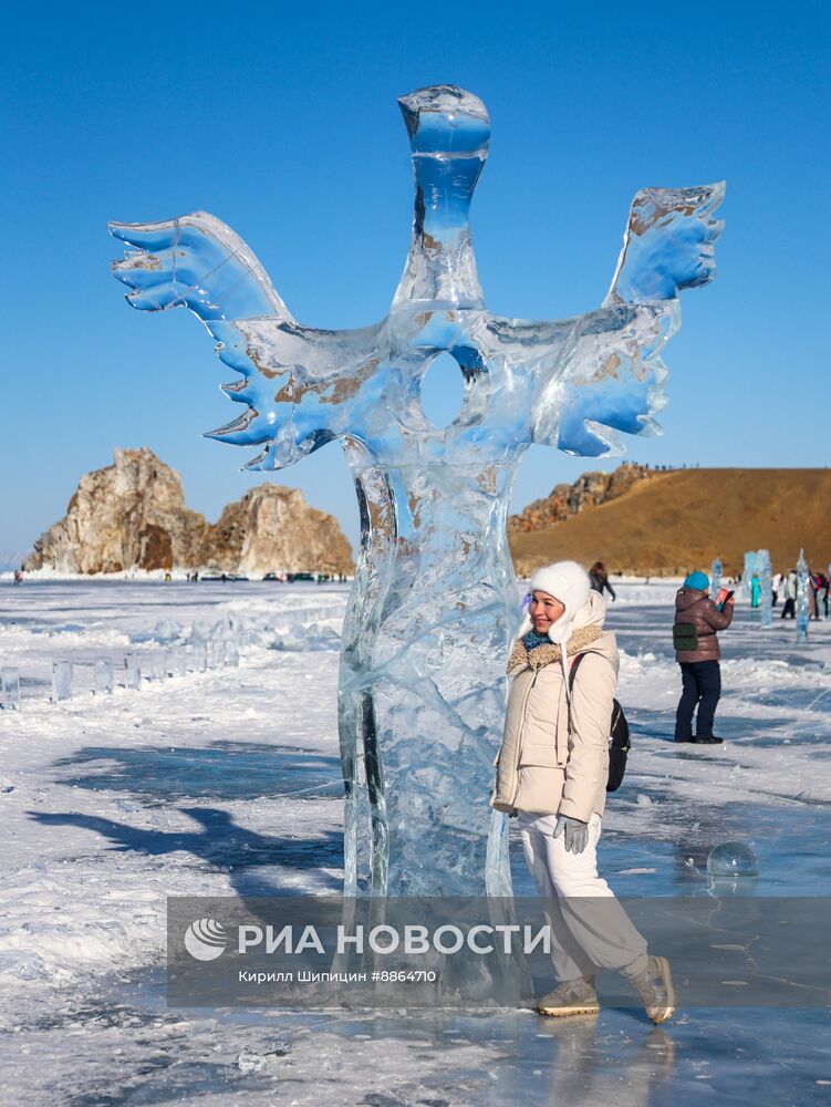 Фестиваль ледовой скульптуры Olkhon Ice Fest