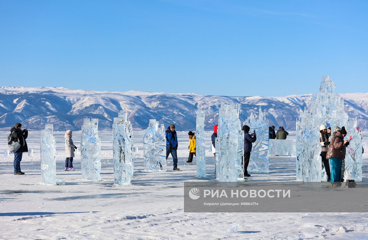 Фестиваль ледовой скульптуры Olkhon Ice Fest