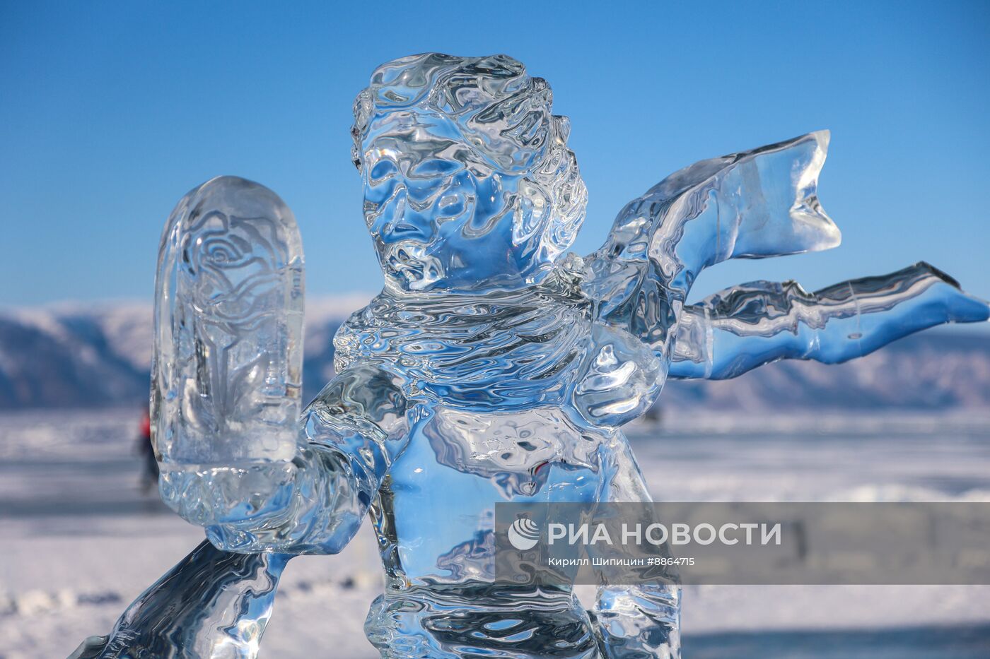 Фестиваль ледовой скульптуры Olkhon Ice Fest