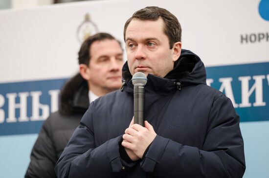 Открытие Духовного реабилитационно-спортивного центра в Мурманске