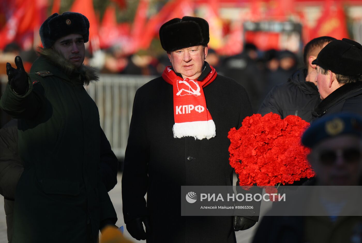 Мероприятия сторонников партии КПРФ в День защитника Отечества