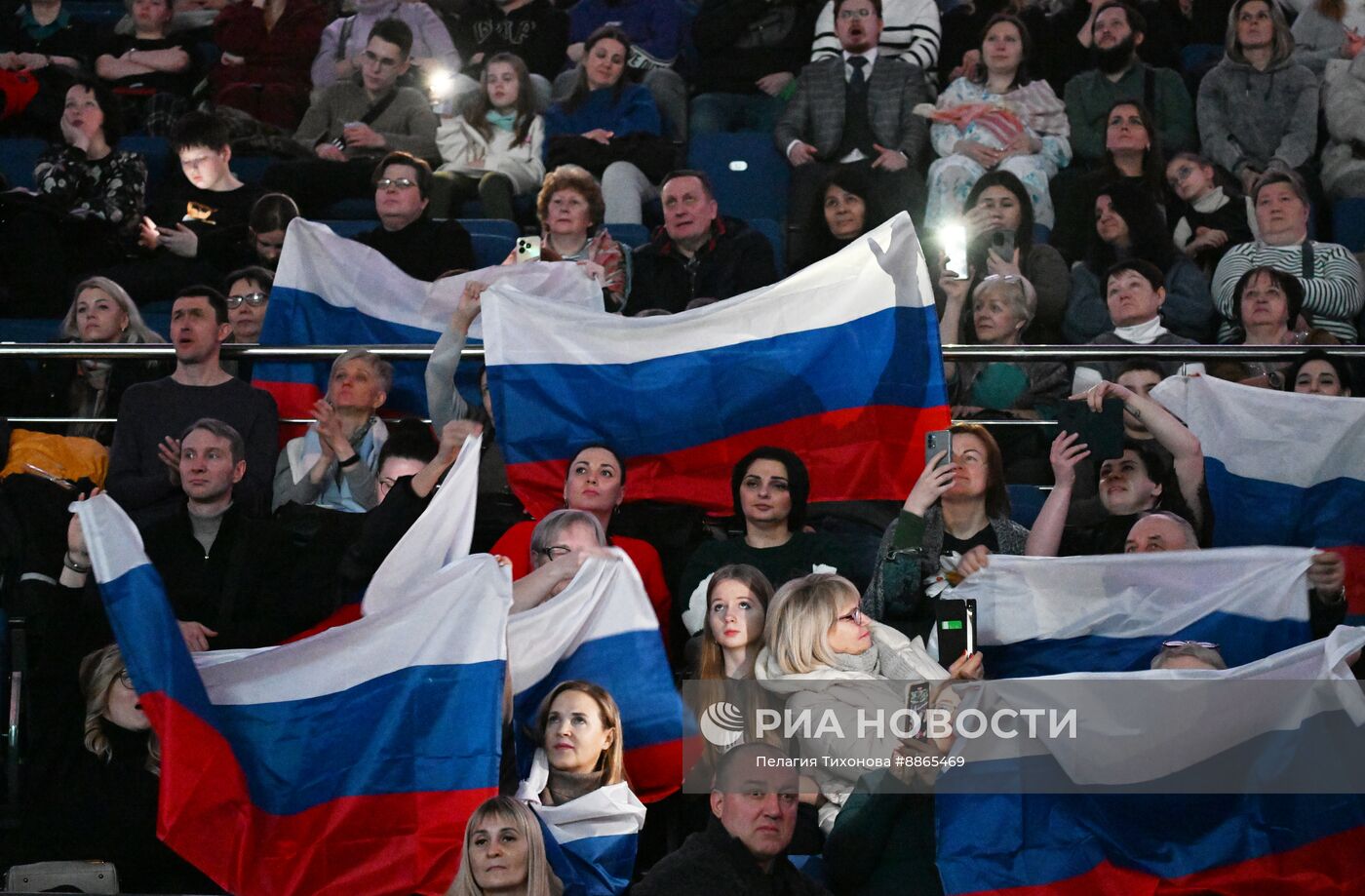 Праздничный концерт в День защитника Отечества