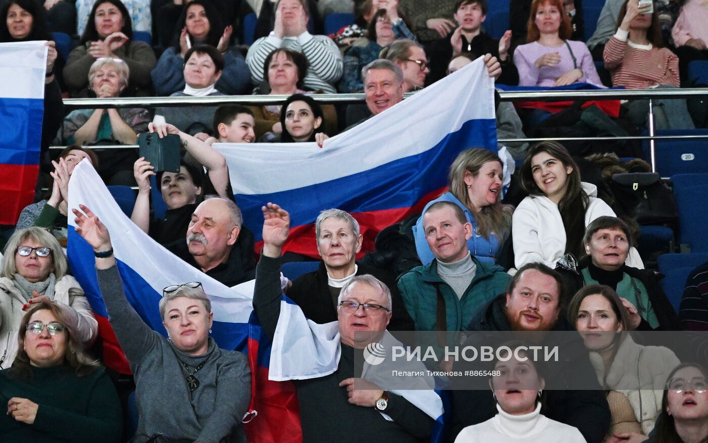 Праздничный концерт в День защитника Отечества