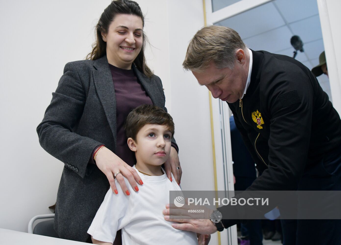 Визит министра здравоохранения РФ М. Мурашко в Абхазию