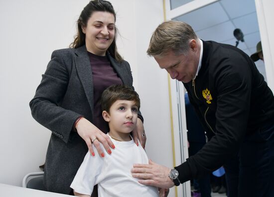 Визит министра здравоохранения РФ М. Мурашко в Абхазию