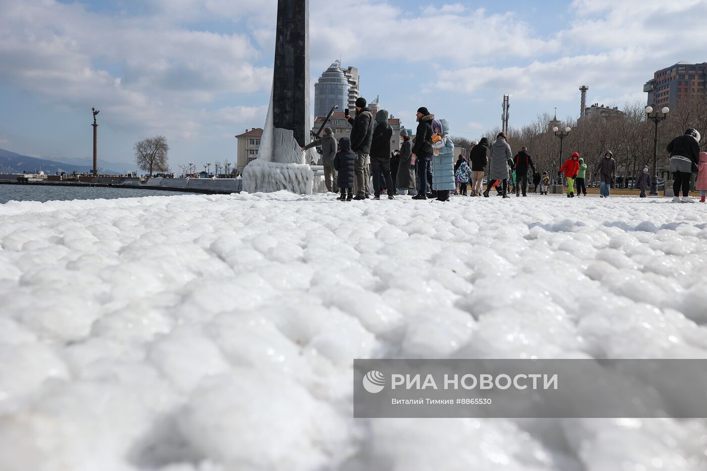Зима в Краснодарском крае Зима в Краснодарском крае