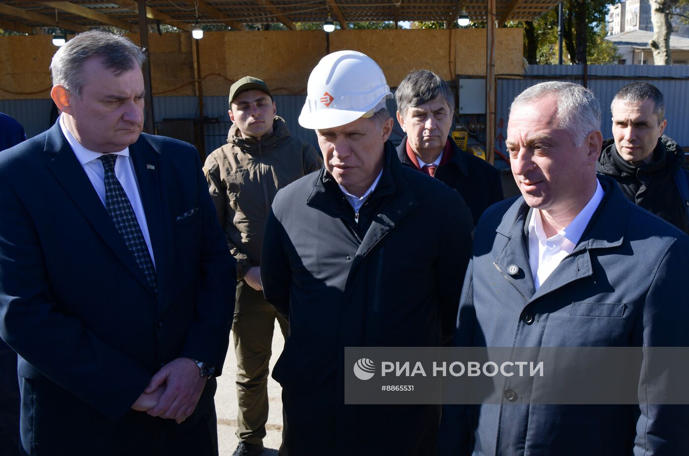 Визит министра здравоохранения РФ М. Мурашко в Абхазию