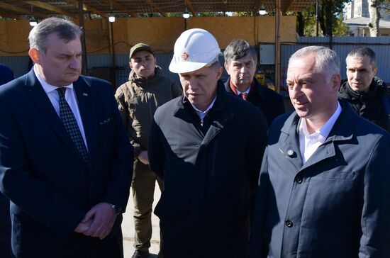 Визит министра здравоохранения РФ М. Мурашко в Абхазию