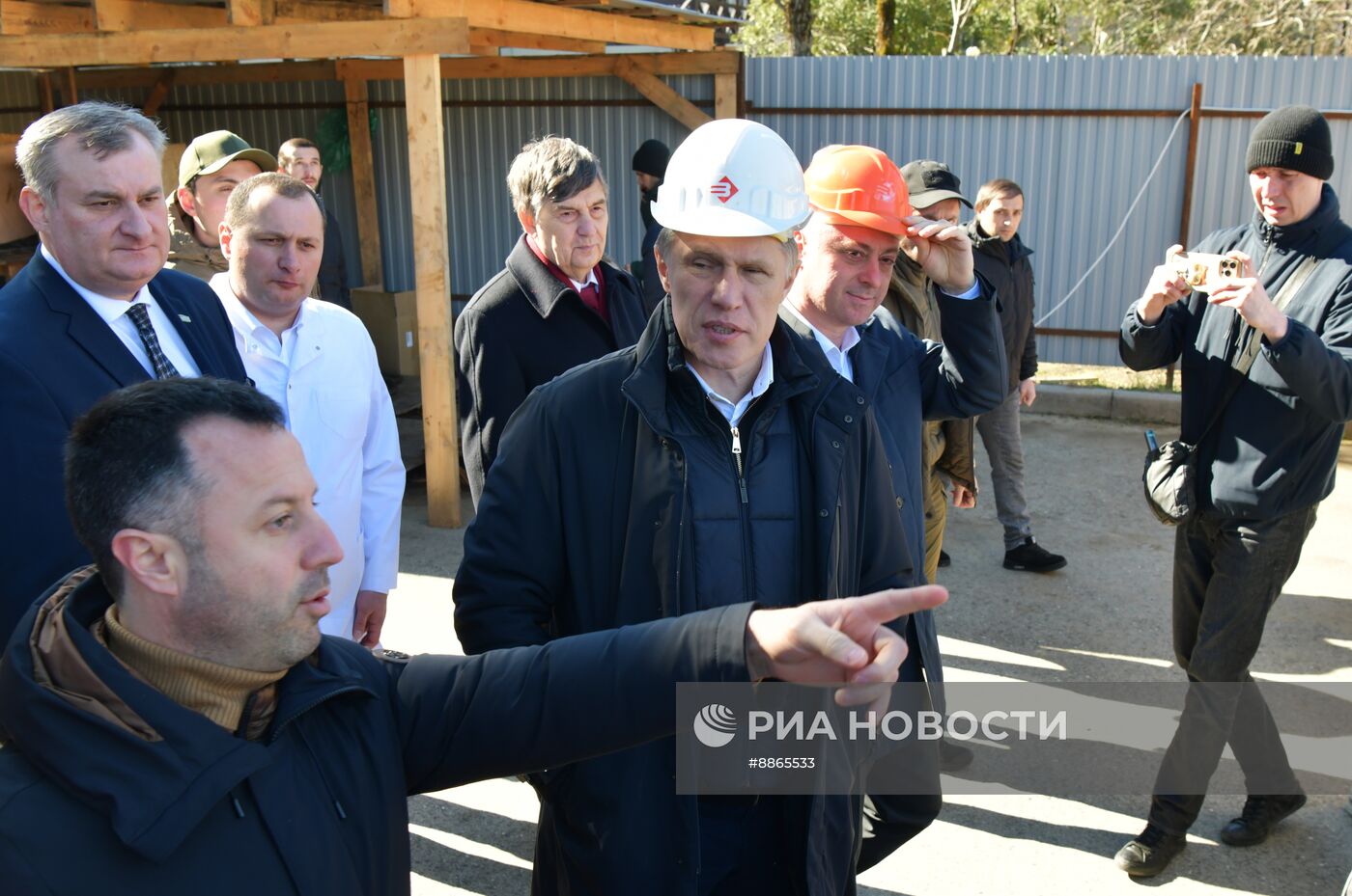 Визит министра здравоохранения РФ М. Мурашко в Абхазию