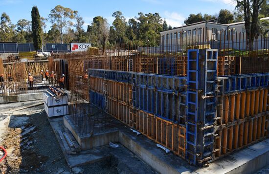 Визит министра здравоохранения РФ М. Мурашко в Абхазию