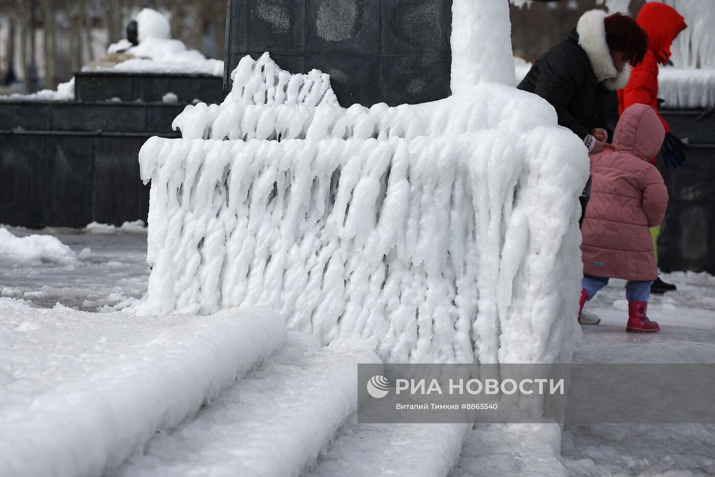 Зима в Краснодарском крае