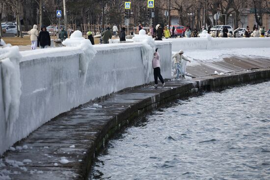 Зима в Краснодарском крае