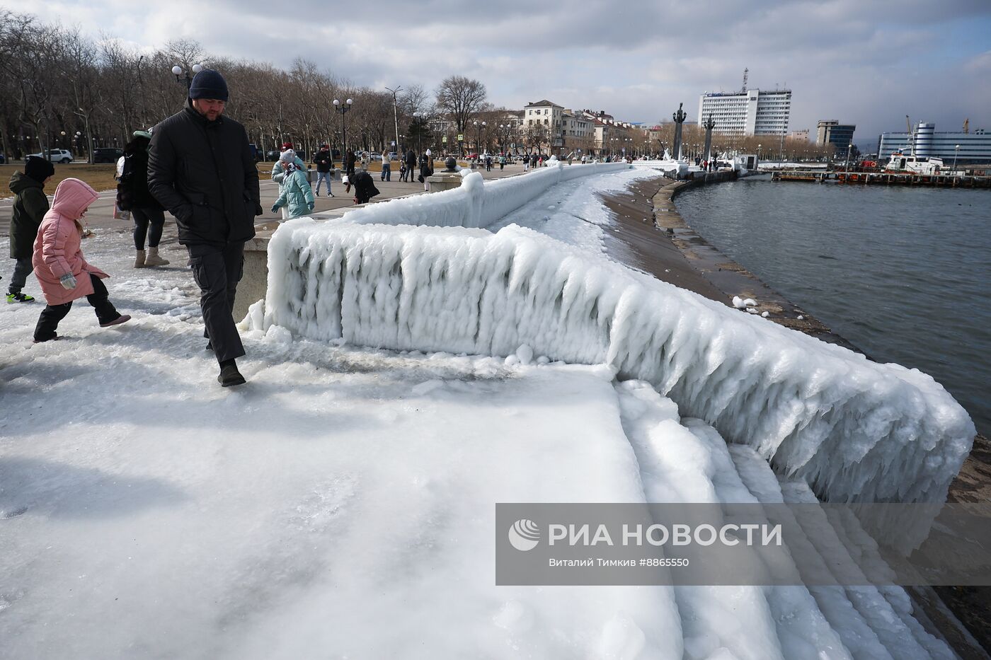 Зима в Краснодарском крае