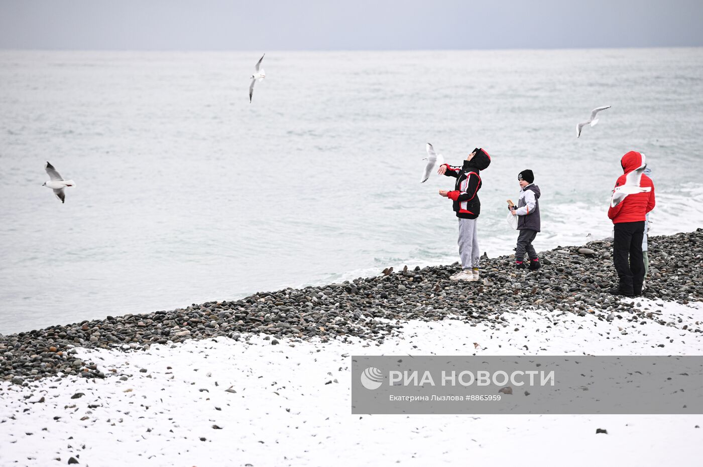Снег в Сочи