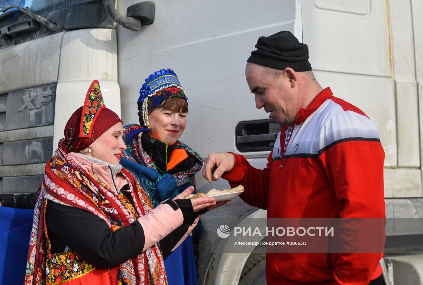 Празднование Масленицы в России