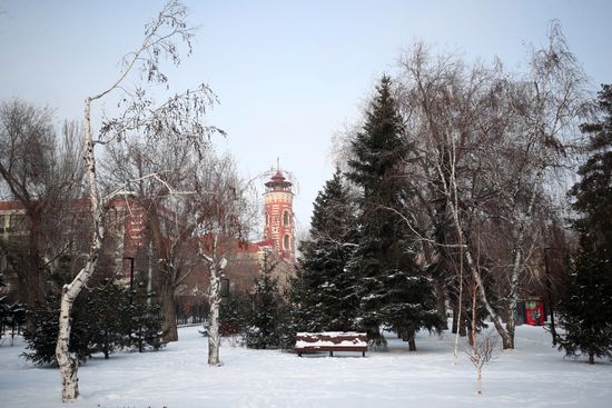 Снег в Волгограде
