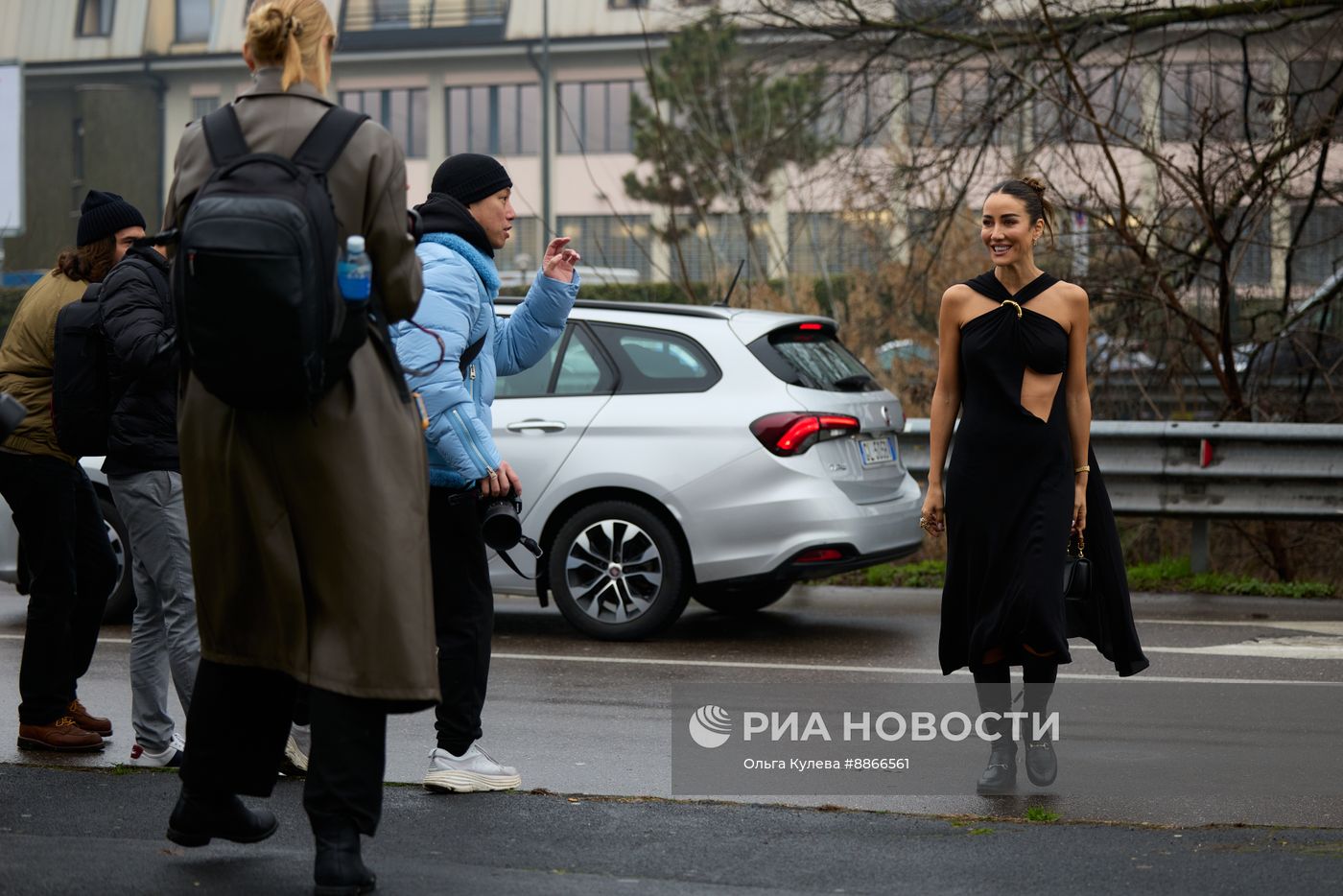 Открытие недели моды в Милане
