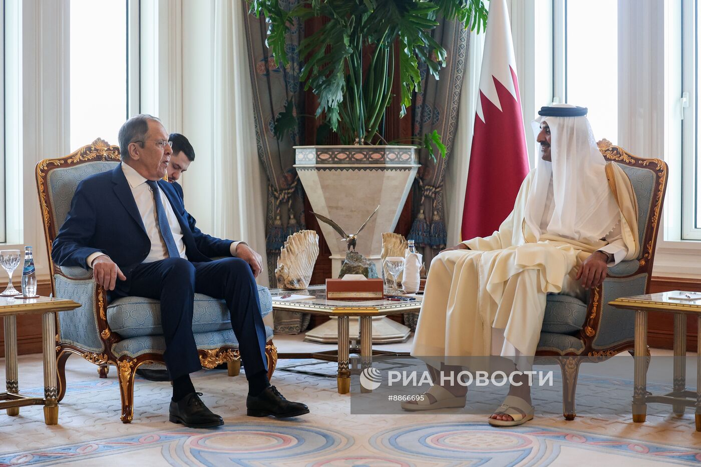 Визит главы МИД РФ С. Лаврова в Катар